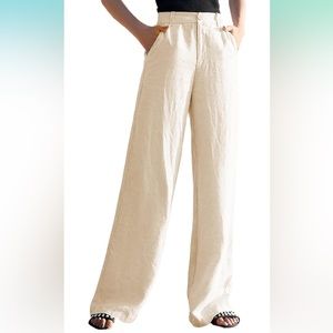 Size Small, Beige/Khaki/Tan, wide leg dress or casual pants. Never worn.